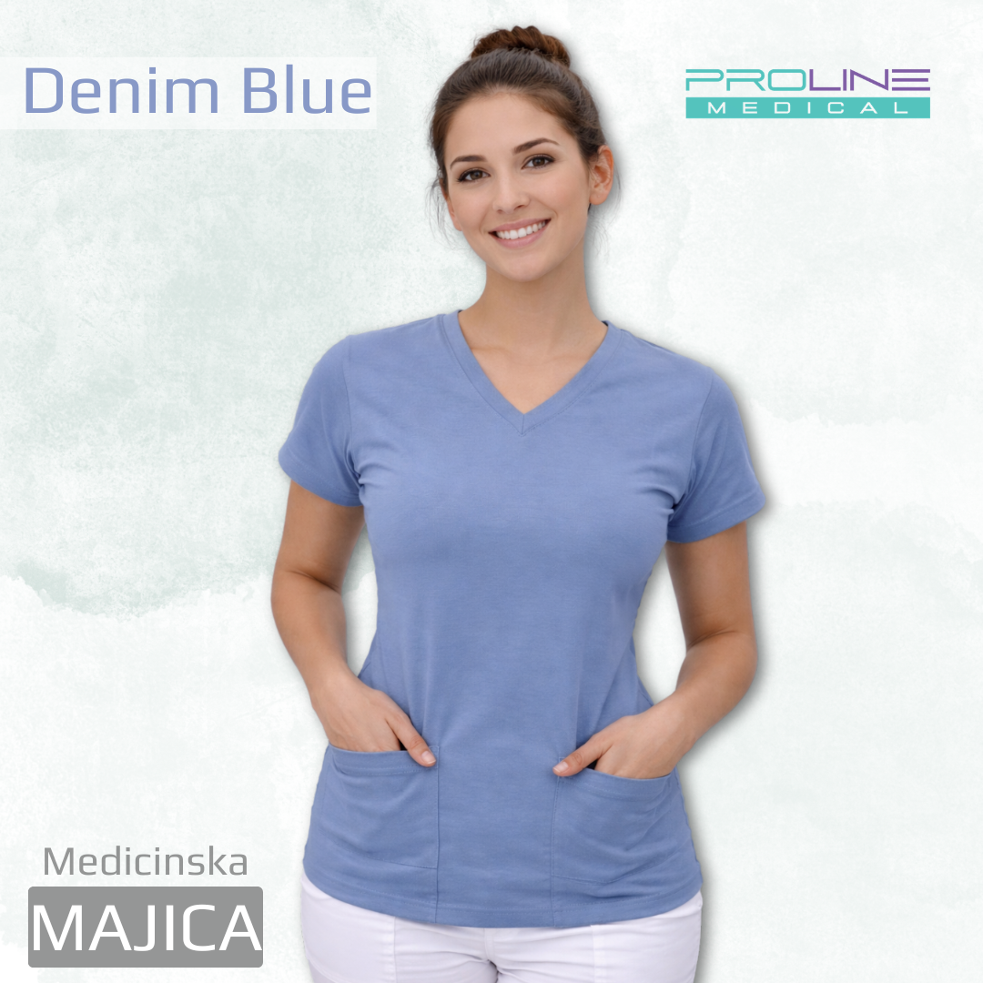 MEDICINSKA MAJICA Denim Blue