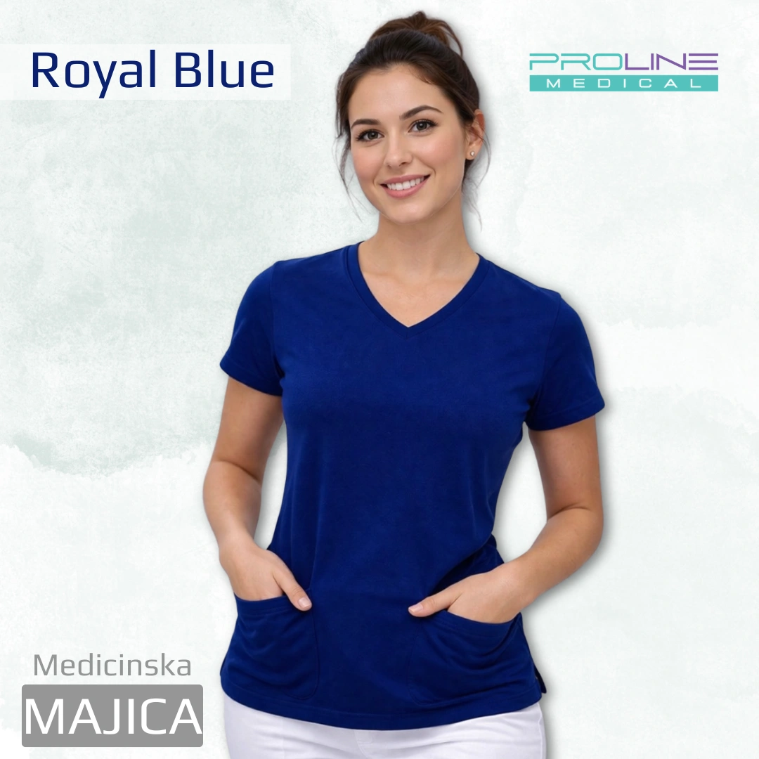 MEDICINSKA MAJICA Royal Blue