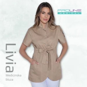 MEDICINSKA BLUZA LIVIA BEŽ