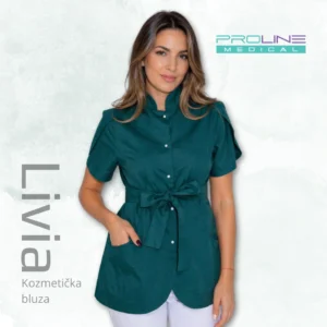 KOZMETIČKA BLUZA LIVIA ZELENA