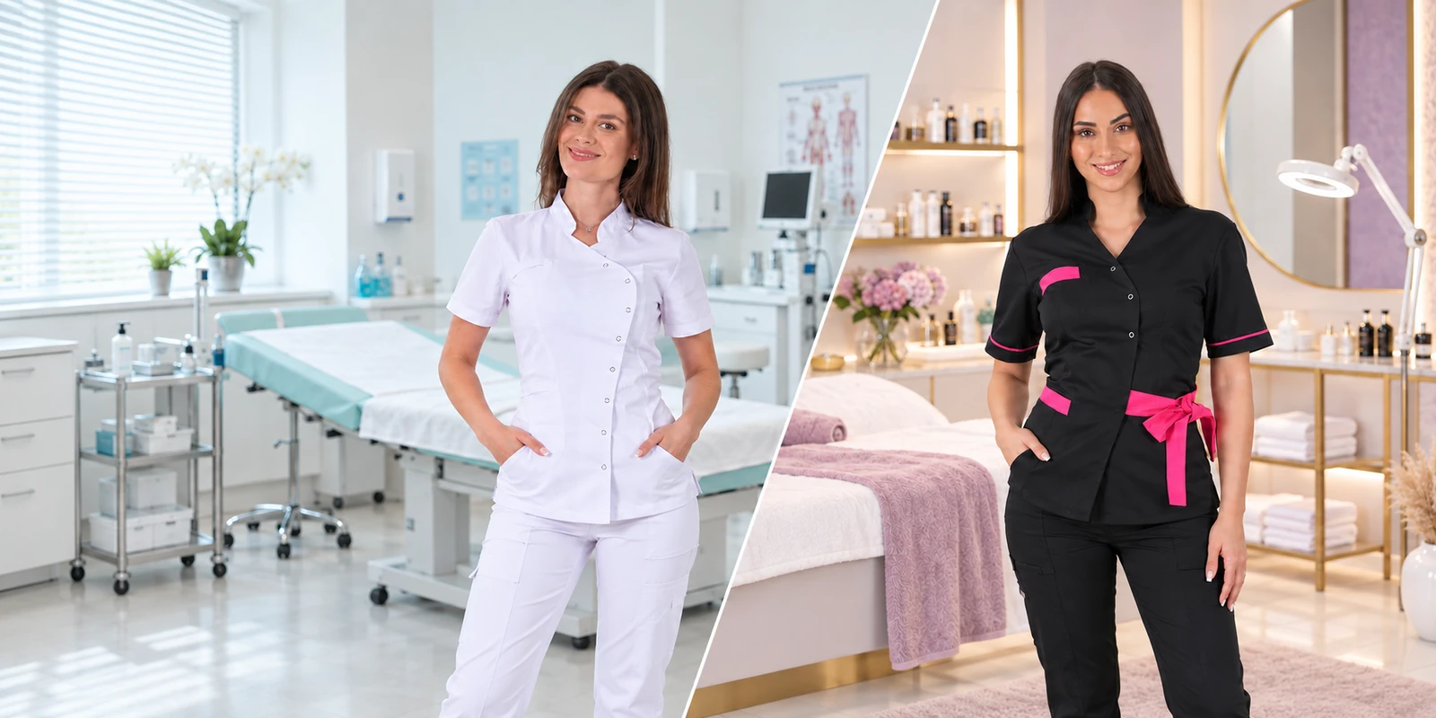 Medicinska i kozmetička uniforma Proline Medical u ordinaciji i salonu