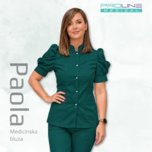 Medicinska Bluza Paola Zelena